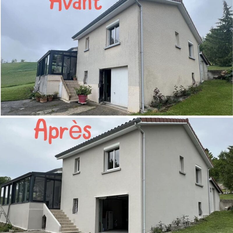 Nettoyage et traitement de toiture et façade Rixheim 1